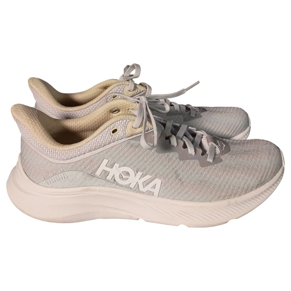 Hoka One One Solimar Women's 9 Nimbus Cloud Gray Running Shoes - Picture 7 of 14